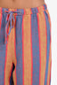 Rails Orange/Blue Linen Striped Tank Top Pants Set Size XS