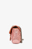 Gucci Pink Sequin Marmont Shoulder Bag