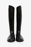 Louis Vuitton Black Rubber Monogram Rain Boot Size 38