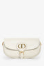 Christian Dior 2023 Cream Leather East West Bobby Crossbody Bag