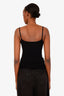 Miu Miu Black Ribbed Seamless Tank Top Size XS/S