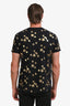 Gucci Black/Gold Logo Star Graphic Crew Neck T-Shirt Size M Mens