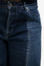 Jil Sander Blue Denim Patchwork Jeans Size 32