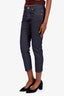 Louis Vuitton Dark Blue Denim Logo Pocket Jeans Size 40