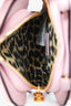 Ganni Light Pink Padded Leather Small Butterfly Crossbody