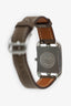 Hermès Stainless Steel Cape Cod Watch 23 MM