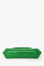 By Far Green Patent Baby Amber Bag