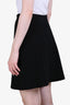Sandro Black Knit Pearl Embellished Mini Skirt Size 3