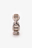 Hermès Sterling Silver Chaine d'Ancre Enchainee Ring Size 49