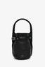 Celine Black Grained Leather Nano Bucket Bag