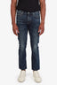 Jean Paul Gaultier Blue Denim Straight Leg Slim Jeans Size 32 Mens