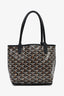 Goyard 2023 Black Anjou Mini Tote Bag with Pouch