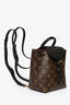 Louis Vuitton Black/Brown Monogram Montsouris BB Backpack