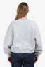 T By Alexander Wang Light Grey Cotton Blend Sweatshirt Size M