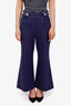 Zimmermann Navy Belted Wide Leg Pants Size 1