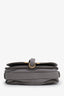 Chloe Taupe Leather Medium Marcie Crossbody