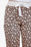 Sea New York Cheetah Print Jogger Pants Size 4