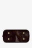 Louis Vuitton Burgundy Monogram Vernis Alma BB Top Handle