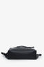 Balenciaga Black Leather Motocross Papier Zip Around Belt Bag