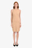 Vince Camel Wool Blend Short Sleeve Midi Dress Size XS