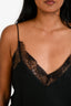 Anine Bing Black Silk 'Mael Camisole' Tank Top Size S