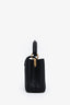 Louis Vuitton Black Leather Mini Capucines With Strap
