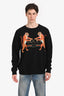 Gucci Black Tiger Logo Crewneck Sweatshirt Size M Mens