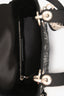 Christian Dior 2017 Black Satin Crystal Embellished Mini Lady Dior With Strap