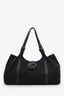 Fendi Black Canvas Zucchino FF Monogram Shoulder Bag