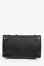 Celine Black Pebbled Leather Medium Luggage Tote