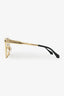 Louis Vuitton Gold Tone Frame Swarovski Crystal Cyclone Sunglasses