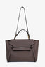Celine Taupe Leather Mini Belt Bag With Strap