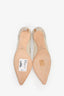 Jimmy Choo Champagne Coarse Glitter Romy 85 Pumps Size 41.5