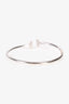 Tiffany & Co. 18K White Gold T Wire Bracelet