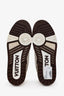 Louis Vuitton x Tyler The Creator Brown/White Leather Logo Sneakers Size 6.5