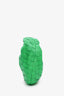 Bottega Veneta Green Leather Intrecciato Mini Jodie