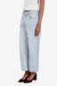 DL1961 Blue Denim Wide Leg Jeans Size 27