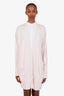 Thom Browne Pink Cotton Silk Button Up Cardigan Size 44