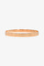 Hermès 18K Rose Gold Diamond Kelly Bracelet PM