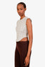 Dion Lee Taupe Corset Tank Size 2