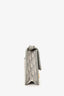 Christian Dior 2022 Grey Leather Oblique '30 Montaigne' Shoulder Bag