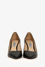 Prada Black Leather Pumps Size 37