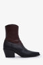 Christian Dior Shaded Ombre Calfskin Western Boots Size 36.5