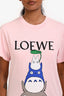 Loewe x Studio Ghibli Pink Cotton T-Shirt Size S