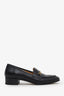 Gucci Black Interlocking G Horsebit Loafer Size 38