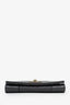 Pre-loved Chanel™ Black Chevron Caviar Mademoiselle Flap Card Case