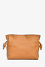 Loewe Brown Leather Mini Flamenco Crossbody