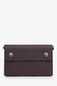 Hermès 2023 Rouge Sellier Epsom Leather Hermèsnap Wallet With Strap