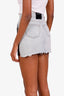 Alexander Wang Denim Leather Mini Skirt Size 25