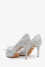Jimmy Choo Crystal Covered 'Alia' Heels Size 36.5